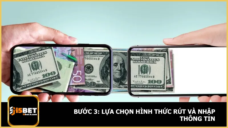 Chọn một hình thức phù hợp với mình để rút tiền về
