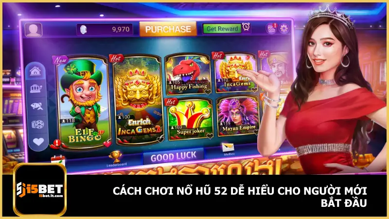 Giao diện game tại i5bet được thiết kế thân thiện, dễ nhìn và thao tác