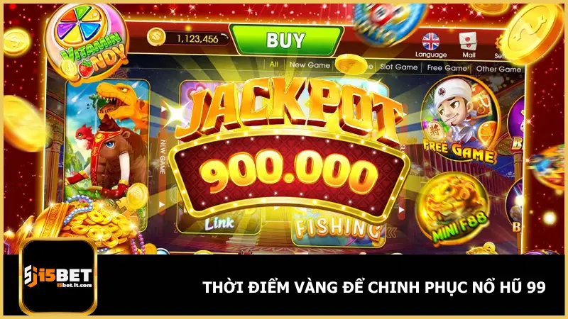Game Nổ Hũ 99 - Hốt Jackpot Cả Triệu Đồng Cùng i5bet 3 Ba khung giờ được đánh giá là có tỷ lệ nổ Jackpot cao nhất tại i5bet